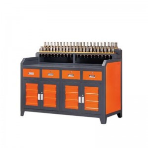 หนัก -หน้าที่ยื่นออกมา- ตู้เครื่องมือแพลตฟอร์ม